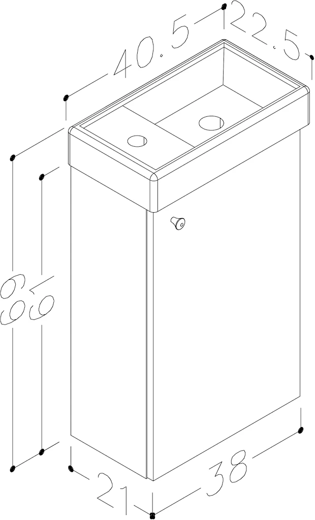 Small møbelsett Mørk grå matt Small møbelsett Mørk grå matt